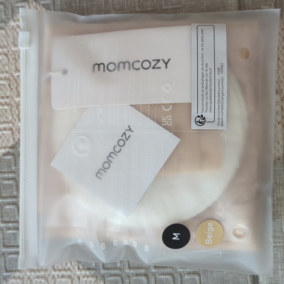 Momcozy Hands free pumping and nursing bra beige Medium - Picture 8 of 9